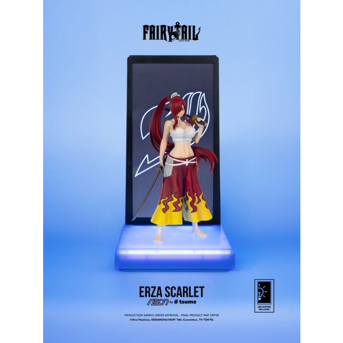 Fairy Tail Neon Figure 1/9 Erza Scarlet 25 cm