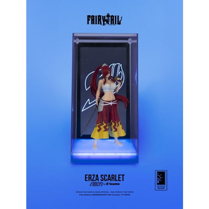Fairy Tail Neon Figure 1/9 Erza Scarlet 25 cm