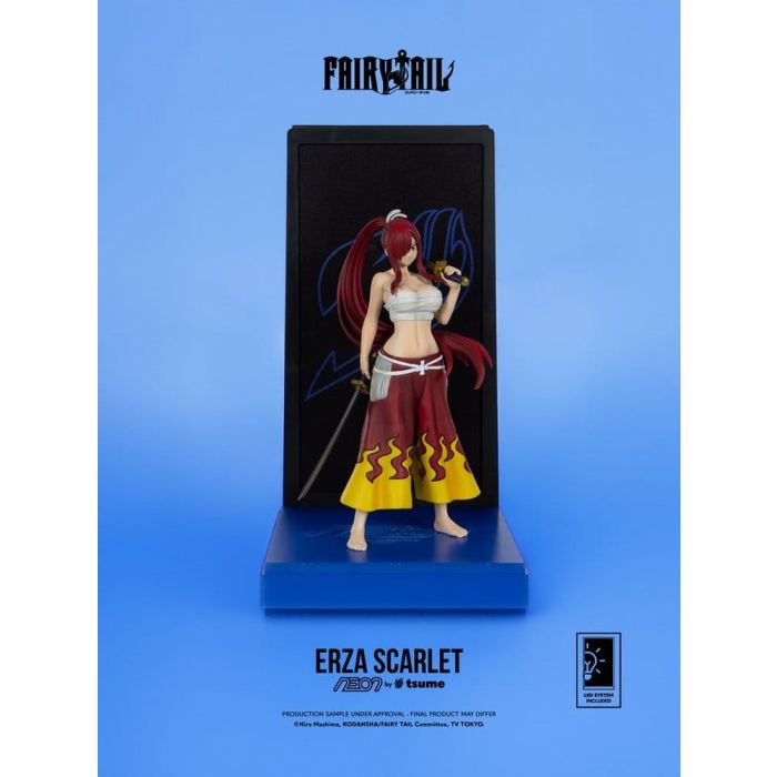 Fairy Tail Neon Figure 1/9 Erza Scarlet 25 cm