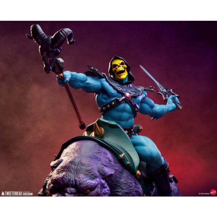 Masters of the Universe 1/4 Figure Skeletor & Panthor 81 cm