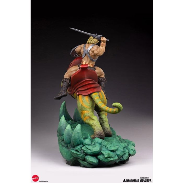 Masters of the Universe 1/4 Figure He-Man & Battle Cat 76 cm
