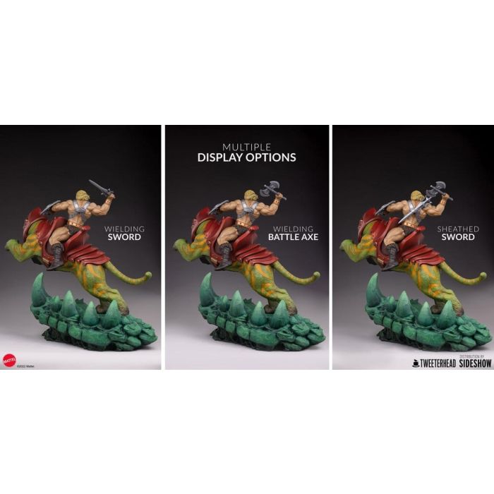 Masters of the Universe 1/4 Figure He-Man & Battle Cat 76 cm