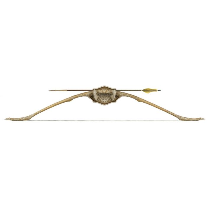 Lord of the Rings Replica 1/1 Legolas Lothlorien Bow with arrow 97 cm 