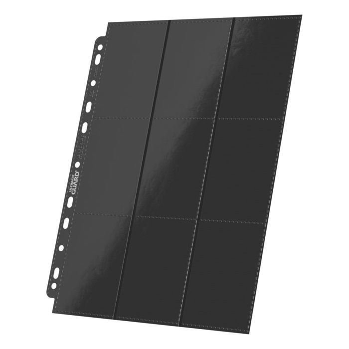 Ultimate Guard 18-Pocket Pages Side-Loading (10) - Black
