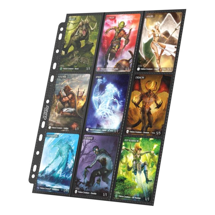 Ultimate Guard 18-Pocket Pages Side-Loading (10) - Black