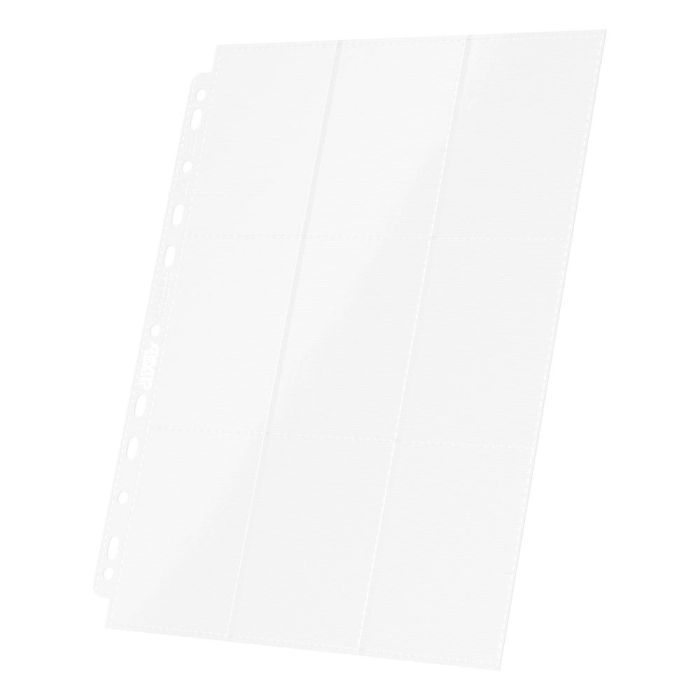 Ultimate Guard 18-Pocket Pages Side-Loading (10) - White