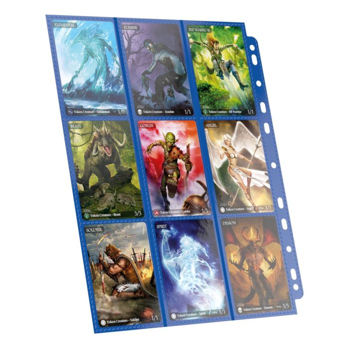 Ultimate Guard 18-Pocket Pages Side-Loading (10) - Blue