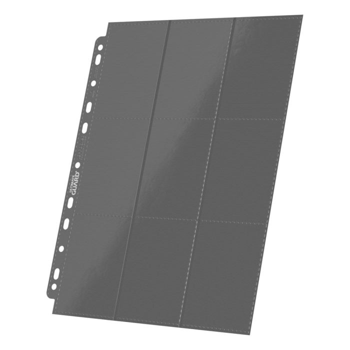 Ultimate Guard 18-Pocket Pages Side-Loading (10) - Grey