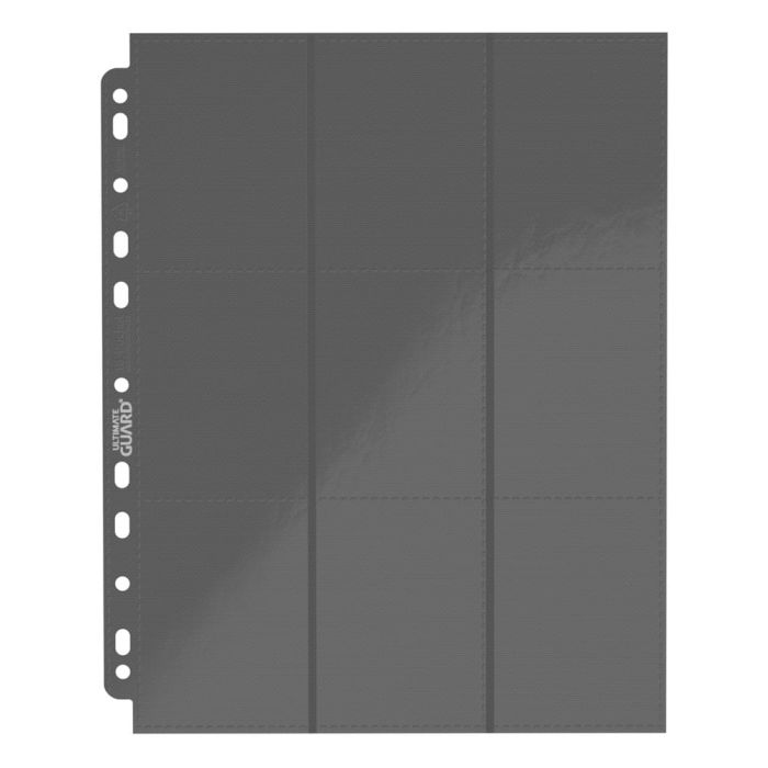 Ultimate Guard 18-Pocket Pages Side-Loading (10) - Grey