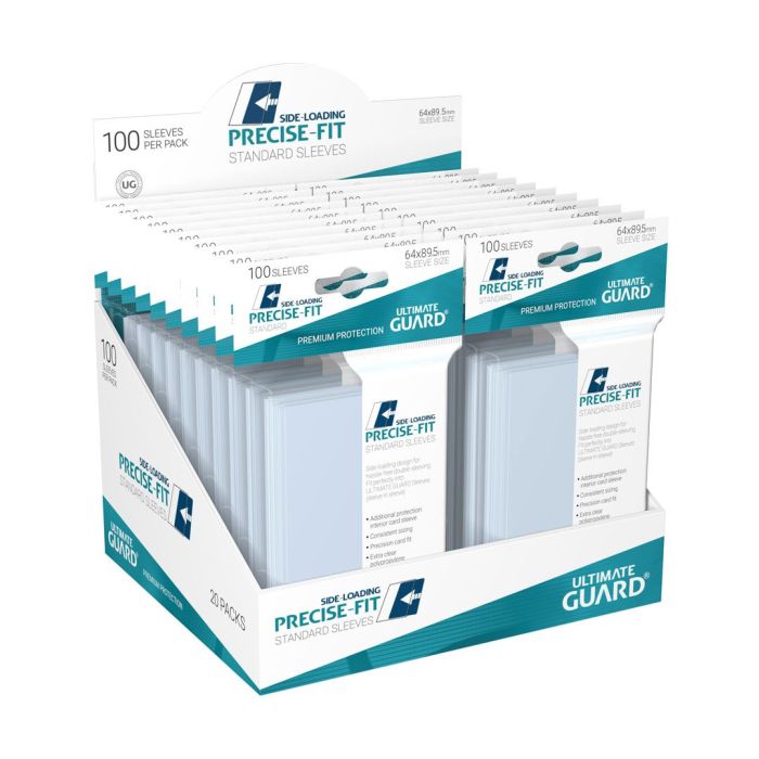 Ultimate Guard Precise-Fit Sleeves Standard Size (100) - Side-Loading