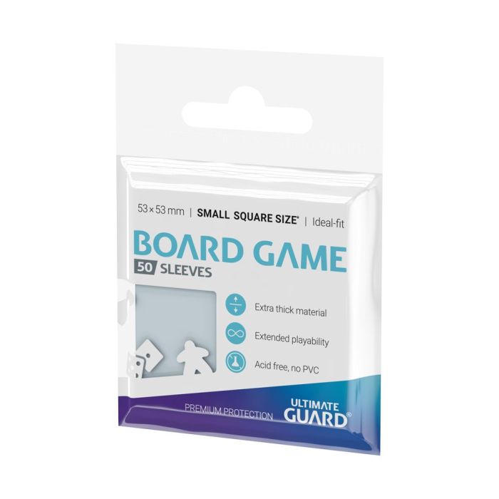 Ultimate Guard Premium Sleeves for Board Game Cards Small Square (50)