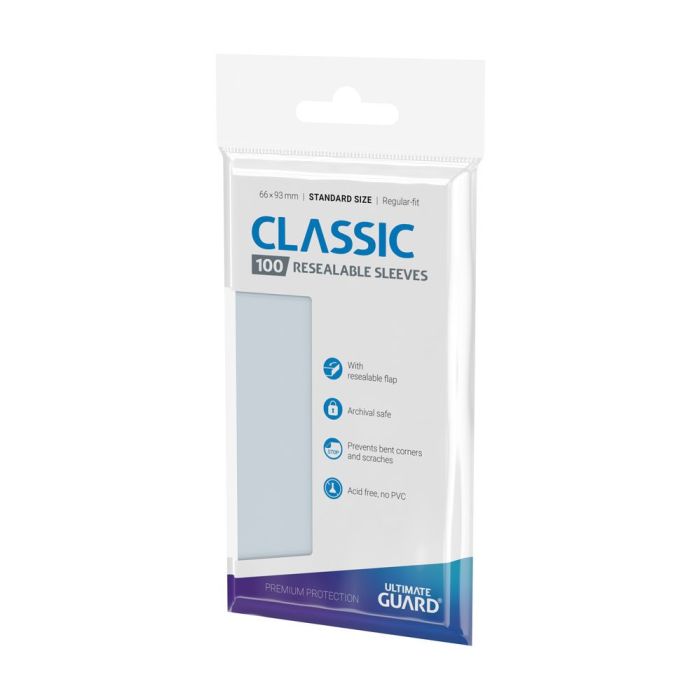 Ultimate Guard Classic Sleeves Standard Size (100) - Resealable