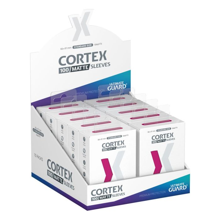 Ultimate Guard Cortex Sleeves Matte Standard Size (100) - Pink