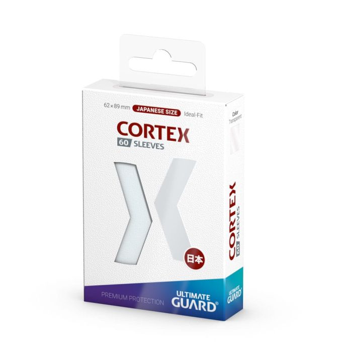 Ultimate Guard Cortex Sleeves Japanese Size (60) - Transparent
