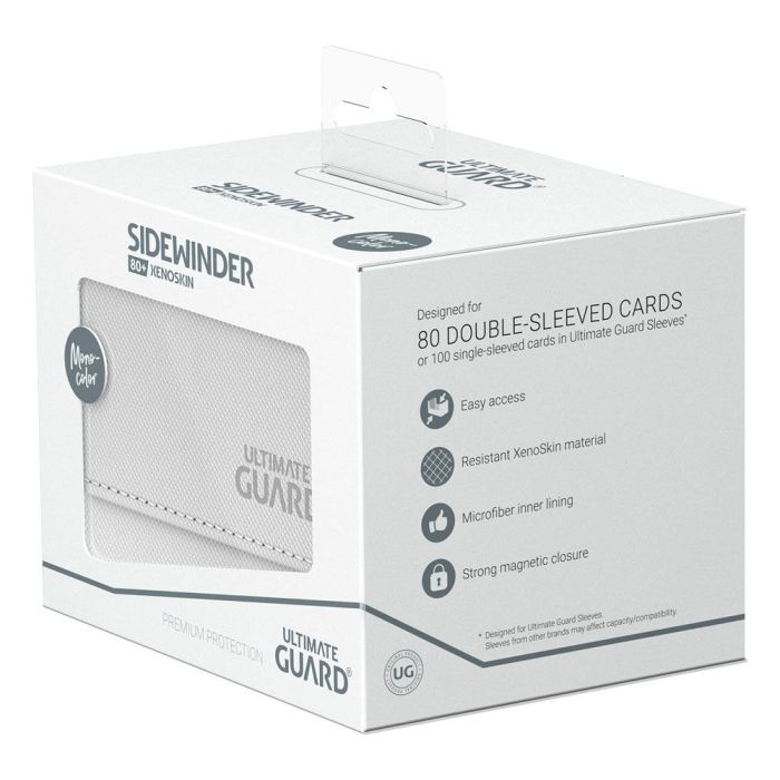 Ultimate Guard Sidewinder 80+ Xenoskin - White