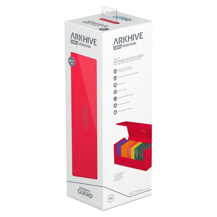 Ultimate Guard Arkhive 400+ Xenoskin - Red