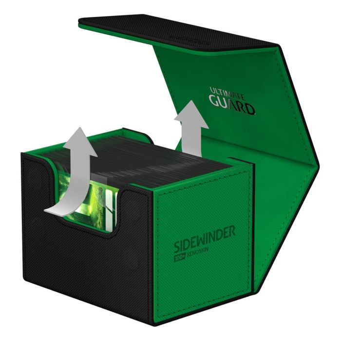 Ultimate Guard Sidewinder 100+ Xenoskin Synergy - Black/Green 