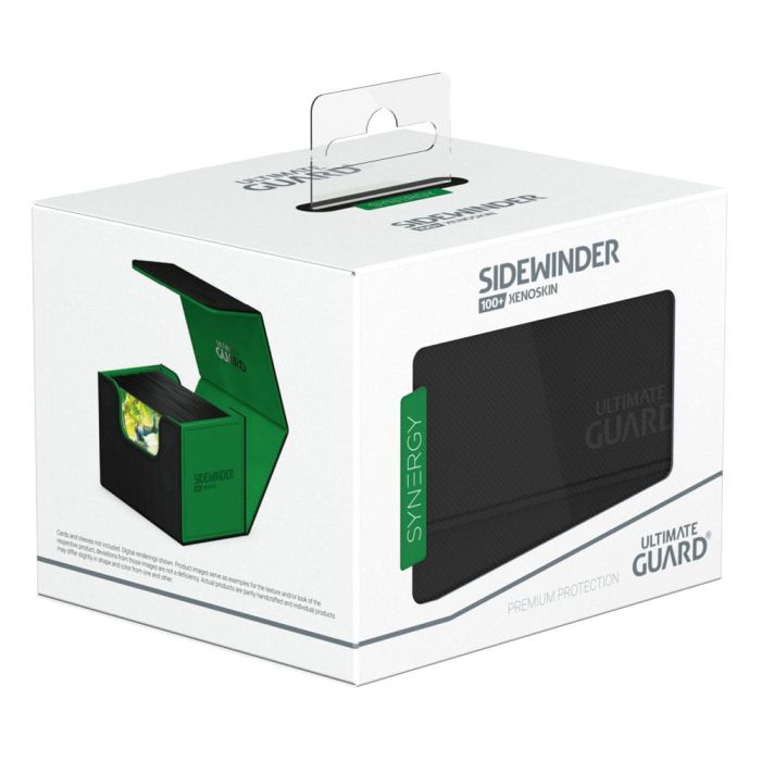 Ultimate Guard Sidewinder 100+ Xenoskin Synergy - Black/Green 