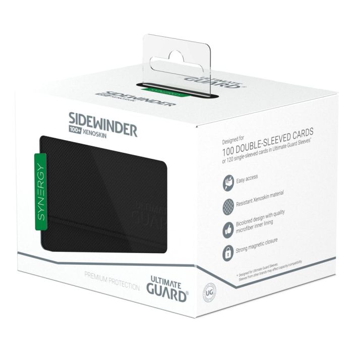 Ultimate Guard Sidewinder 100+ Xenoskin Synergy - Black/Green 