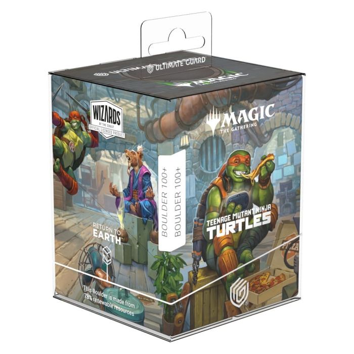 Ultimate Guard RTE Boulder 100+ Magic: The Gathering | Teenage Mutant Ninja Turtles - Turtle Lair