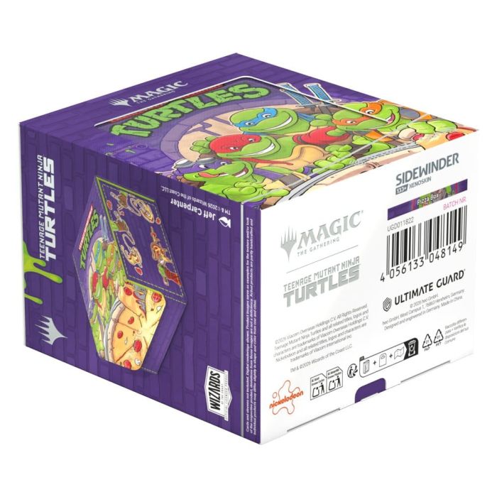 Ultimate Guard Sidewinder 133+ Xenoskin Magic: The Gathering | Teenage Mutant Ninja Turtles - Pizza Box