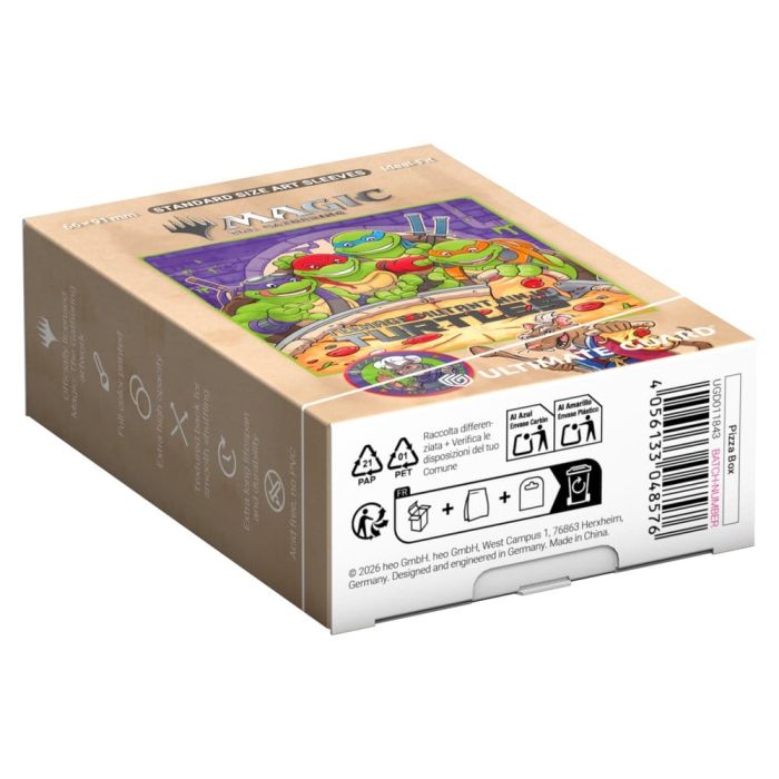 Ultimate Guard Art Sleeves Magic: The Gathering | Teenage Mutant Ninja Turtles - Pizza Box