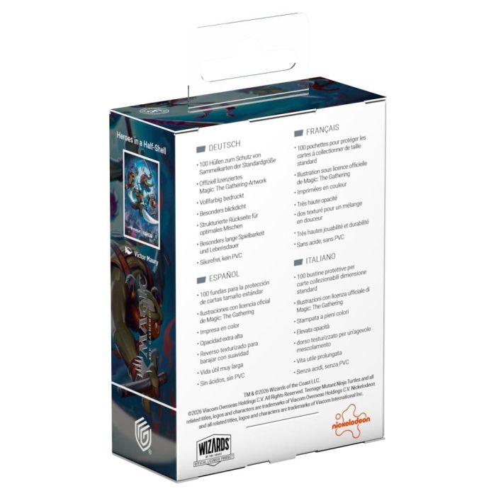 Ultimate Guard Art Sleeves Magic: The Gathering | Teenage Mutant Ninja Turtles - Heroes in a Half Shell
