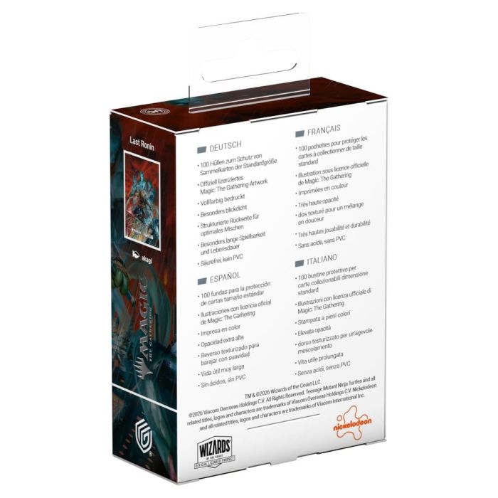 Ultimate Guard Art Sleeves Magic: The Gathering | Teenage Mutant Ninja Turtles - Last Ronin