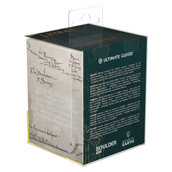 Ultimate Guard RTE Boulder 100+ The Hobbit™- Thrór's Map (Glow in the Dark)