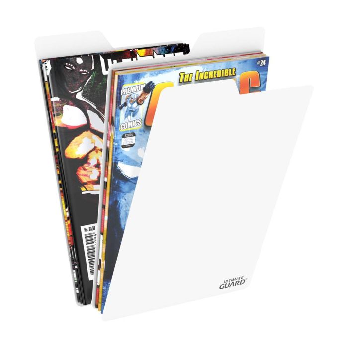 Ultimate Guard Comic Book Dividers (25) - White