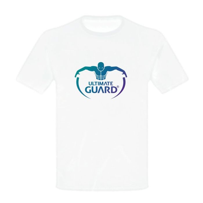 Ultimate Guard T-Shirt Logo White Size XXL