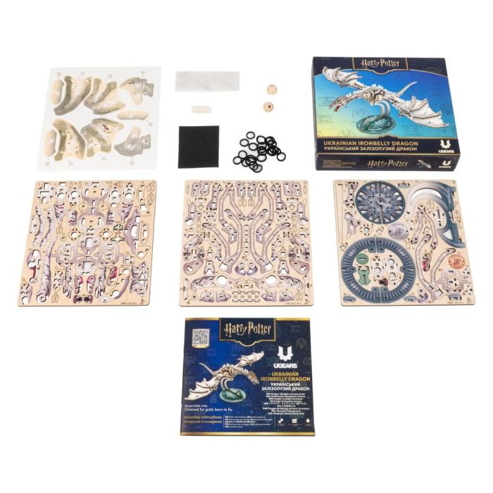 Harry Potter 3D Wooden Puzzle Ukrainian Ironbelly Dragon
