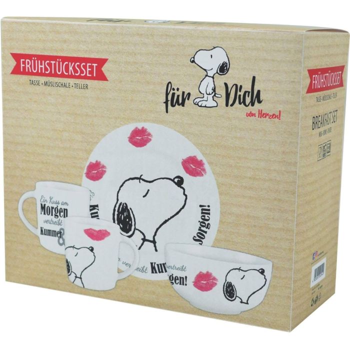 Peanuts Breakfast Set Snoopy