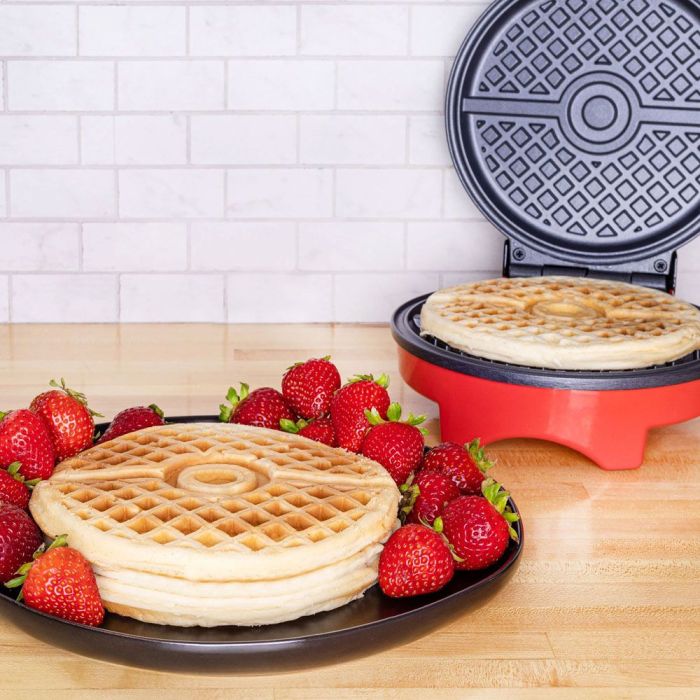 Pokemon Waffle Maker Pokeball 