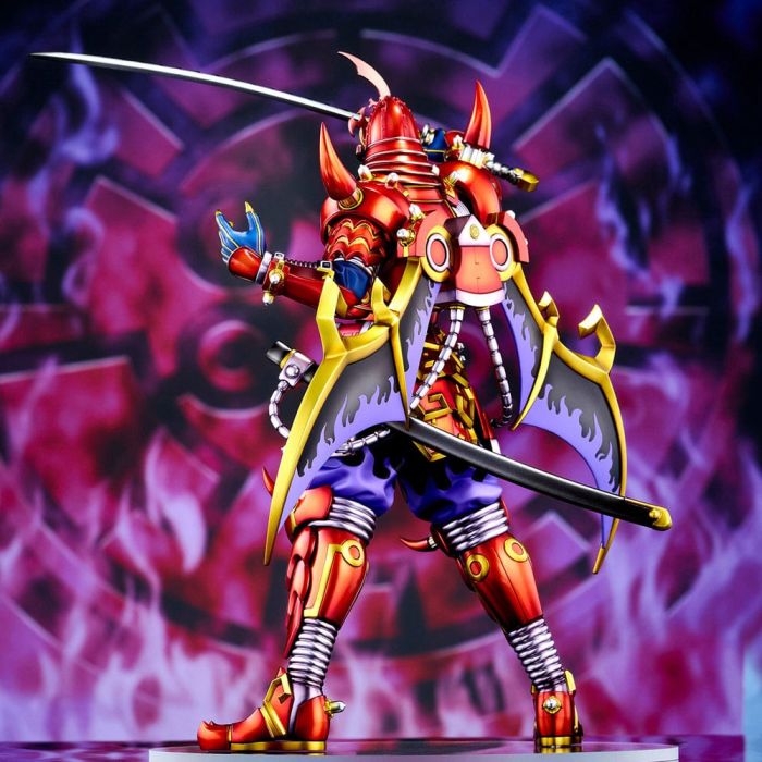 Yu-Gi-Oh! Monster Figure Collection Statue PVC Legendary Six Samurai Shi En 35 cm 