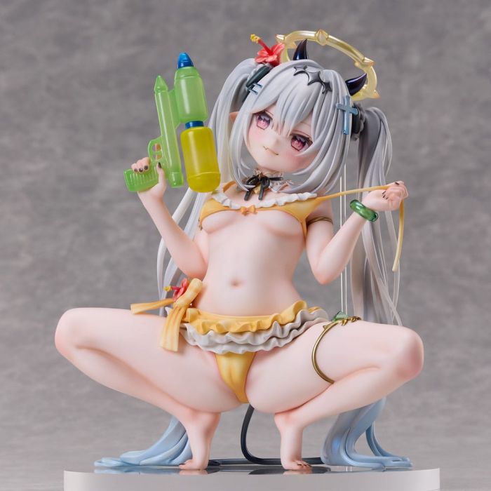 Original Character PVC Statue 1/6 Silver-Haired Girl Illustrated by Chihiro 18 cm         