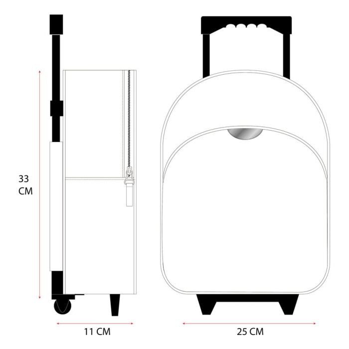 Bluey Trolley Backpack Jump into Fun 33 cm