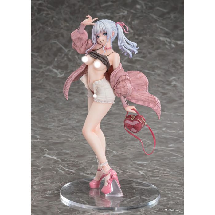 Original Character PVC Statue 1/6 Shion Passion Pink Illustration by Michiking 27 cm            