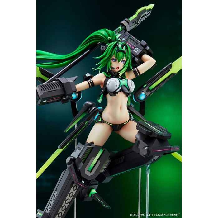 New Dimension Game Neptunia VII PVC Statue 1/7 Next Green 38 cm