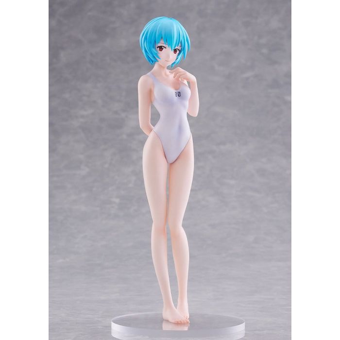 Rebuild of Evangelion Pop Up Parade Beach Queens Rei Ayanami (One-Piece Style) L Size 22 cm