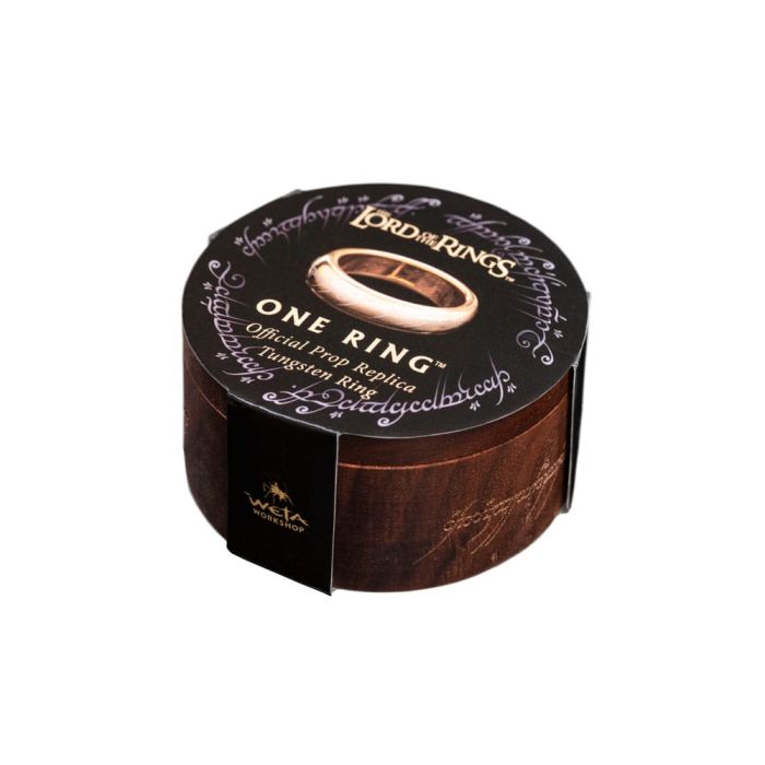 Lord of the Rings Tungsten Ring The One Ring (gold plated) Size 12