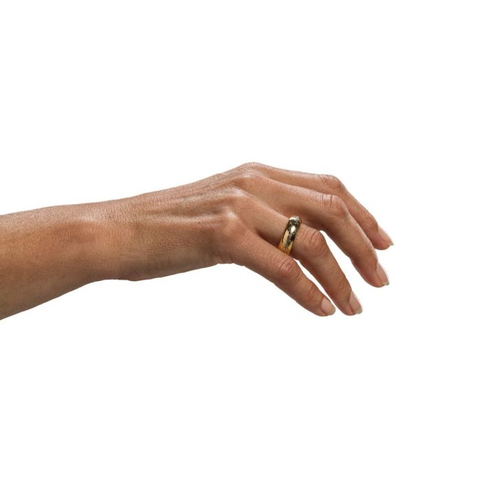 Lord of the Rings Tungsten Ring The One Ring (gold plated) Size 12