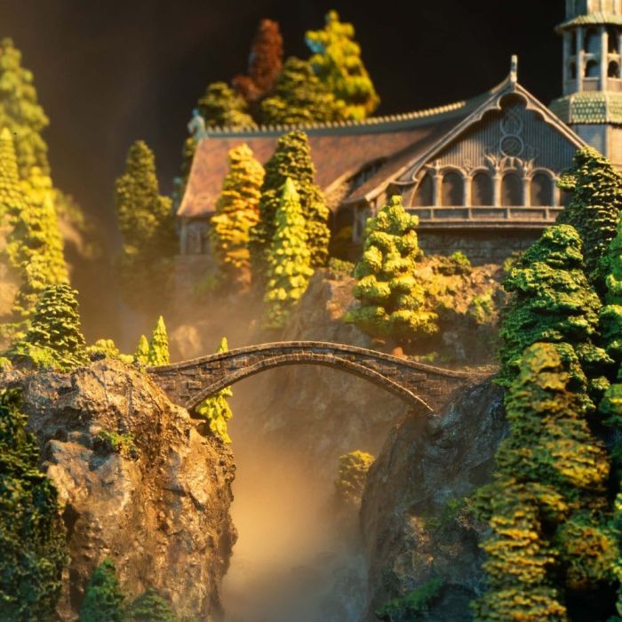 The Lord of the Rings Diorama Rivendell Limited Edition 28 cm