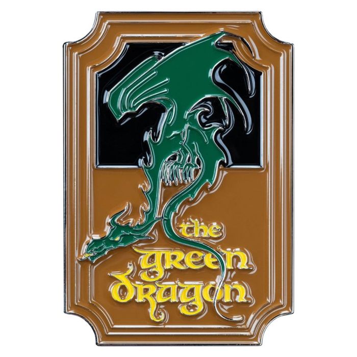 Lord of the Rings Magnet The Green Dragon (Enamel) 7 cm