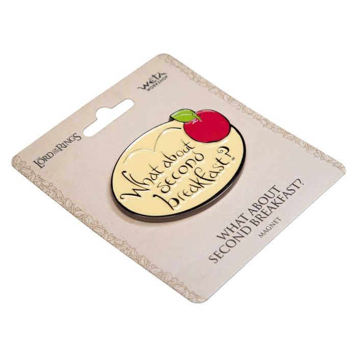 Lord of the Rings Magnet What About Second Breakfast? (Enamel) 7 cm 