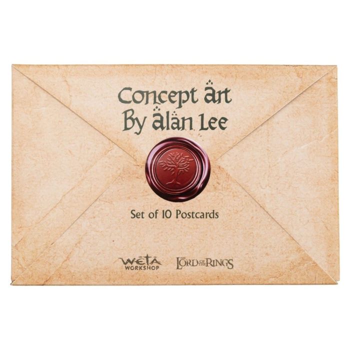 Lord of the Rings Postcards Set Concept Art by Alan Lee: The Lord of the Rings 15 x 12 cm 