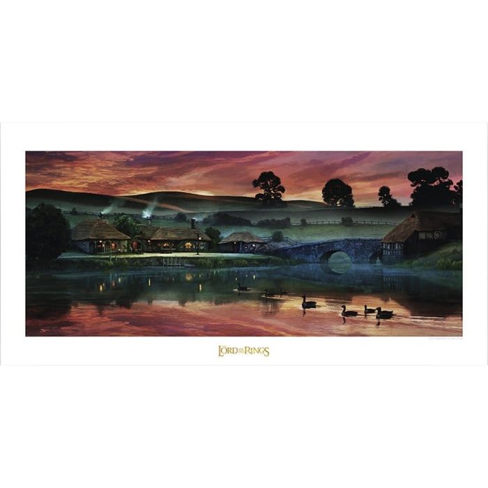 Lord of the Rings Art Print Return to the Green Dragon Inn 59 x 42 cm