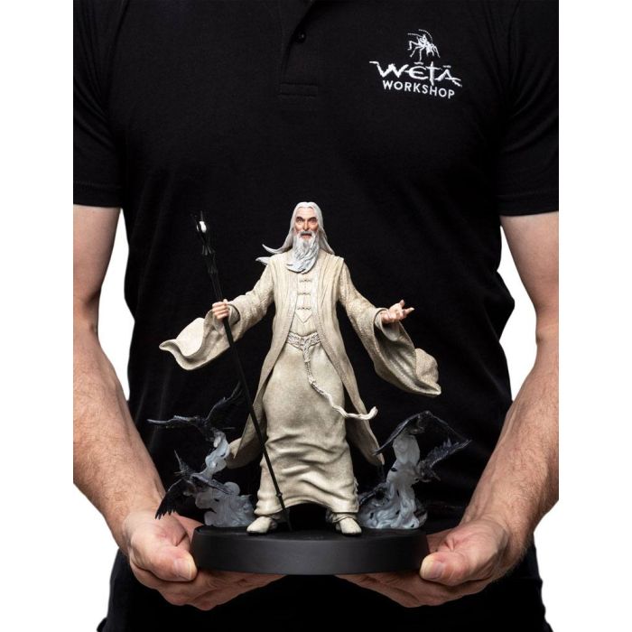 The Lord of the Rings Figures of Fandom PVC Statue Saruman the White 26 cm