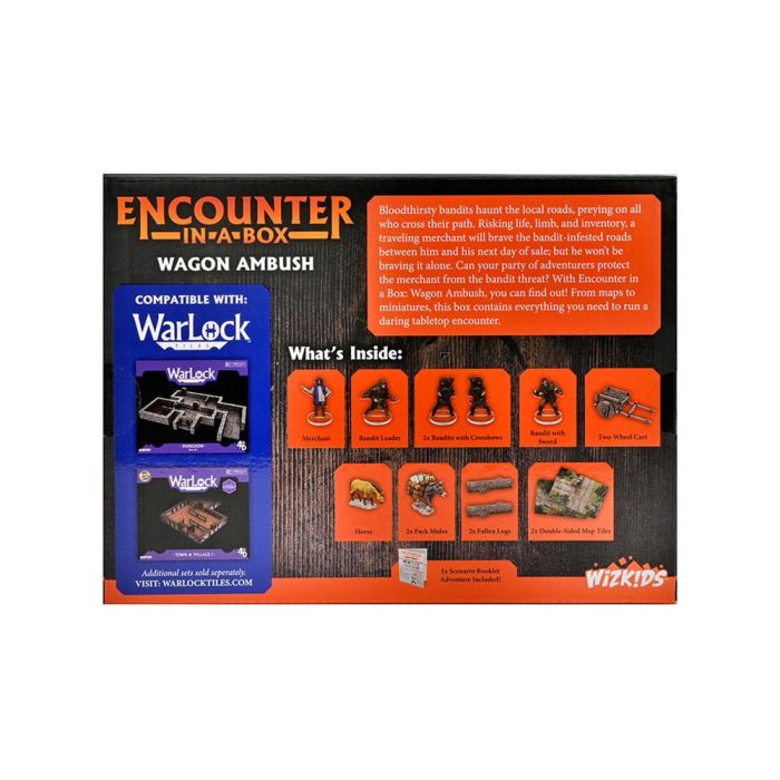 WarLock Tiles Encounter in a Box: Wagon Ambush