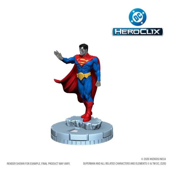 DC Comics Wizkids HeroClix Iconix Mini Figures Fortress of Solitude Vol 1 13 cm